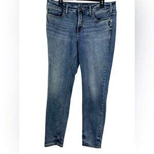 Silver Sukie Skinny Jeans. Size 16/29 GUC